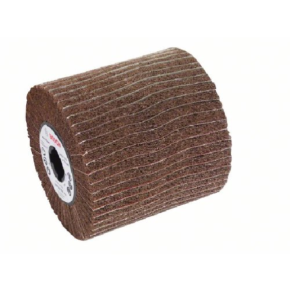 Lamellenschleifwalze mit Vlies, 19 mm, fein, 100 mm-Beschreibung lesen