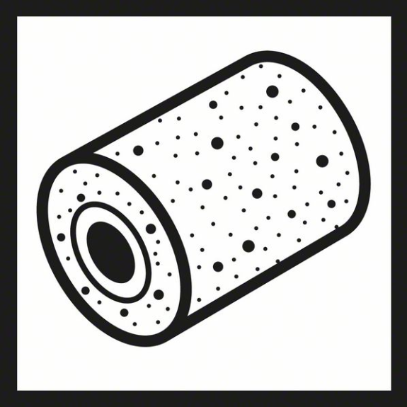 Lamellenschleifwalze, 19 mm, 120, 100 mm-Beschreibung lesen