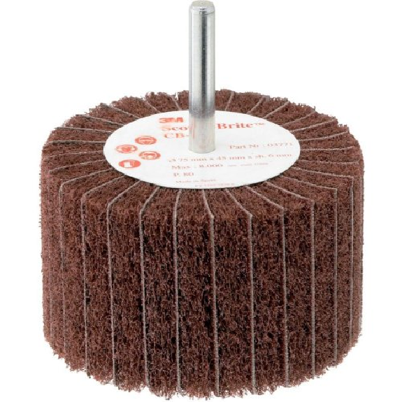 Faservlies-Bürste CB-ZS CB-ZS 75x45x6mm, P120-Beschreibung lesen