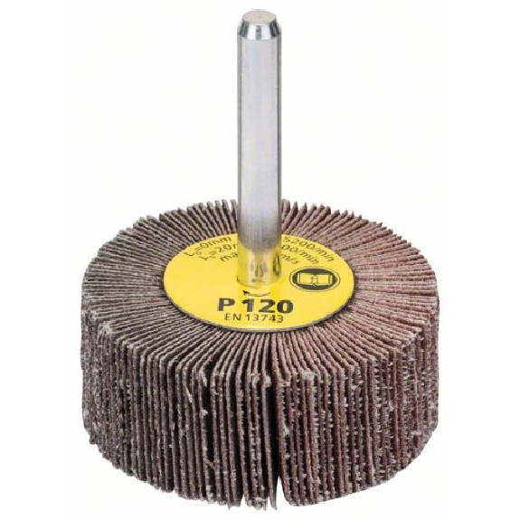 Lamellenschleifer, 6 mm, 50 mm, 20 mm, 120-Beschreibung lesen