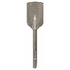 Asphaltmeißel mit 28-mm-Sechskantaufnahme, 500 x 125 mm