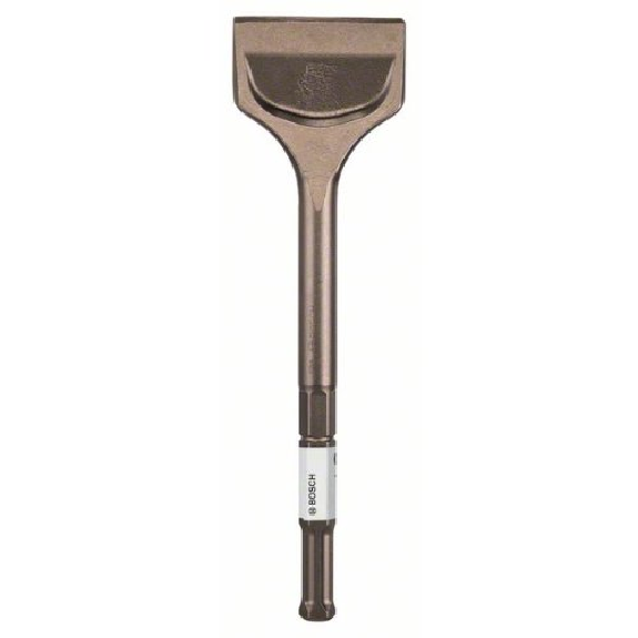 Spatmeißel mit 22-mm-Sechskantaufnahme, 400 x 115 mm Spatmeißel mit 22-mm-Sechskantaufnahme, 400 x 115 mm-Beschreibung lesen