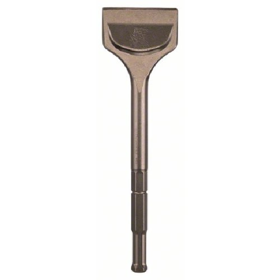 Spatmeißel mit 22-mm-Sechskantaufnahme, 400 x 115 mm Spatmeißel mit 22-mm-Sechskantaufnahme, 400 x 115 mm-Beschreibung lesen
