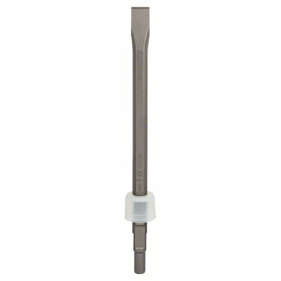 Flachmeißel mit 19-mm-Sechskantaufnahme mit abgedrehtem Bund, 400 x 22 mm-Beschreibung lesen