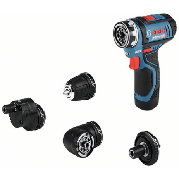Akku-Bohrschrauber GSR 12V-15 FC, mit 2 x 2.0 Ah Akku, L-BOXX, 1 Aufsatz-Beschreibung lesen