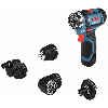 Akku-Bohrschrauber GSR 12V-15 FC, mit 2 x 2.0 Ah Akku, L-BOXX, 1 Aufsatz