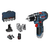 Akku-Bohrschrauber GSR 12V-15, mit 1 x 2.0 Ah, 1 x 4.0 Ah, Zubehör-Set in Tasche