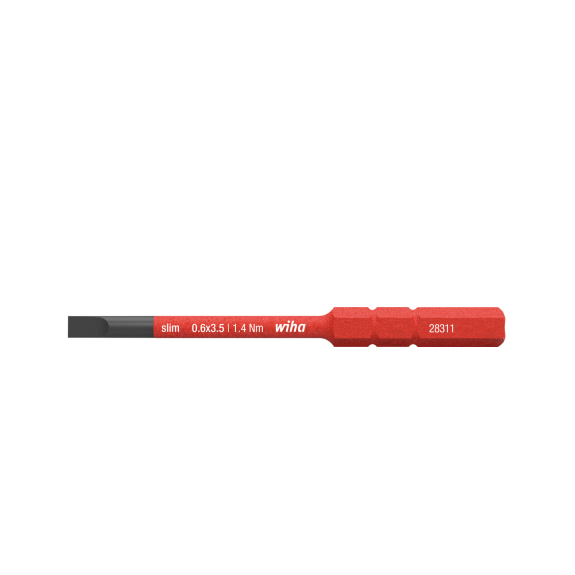 Wechselklinge slimBit VDESchlitz 3,5x75mm Wiha-Beschreibung lesen