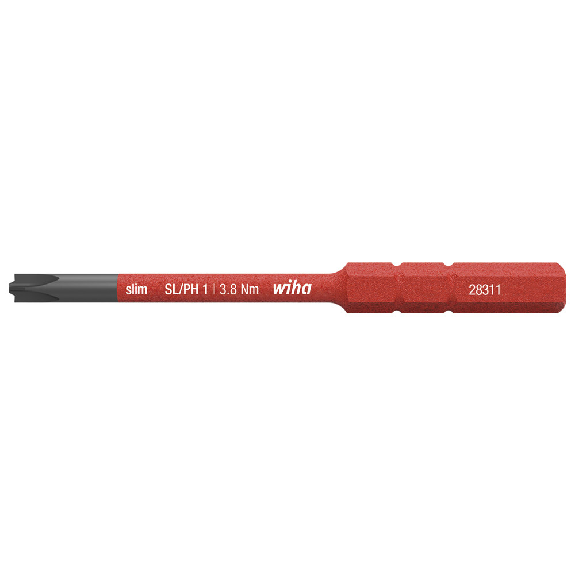 Wechselklinge slimBit VDEPlusMinus/PH2x75mm Wiha Wechselklinge slimBit VDEPlusMinus/PH2x75mm Wiha-Beschreibung lesen