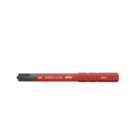 Wechselklinge slimBit VDEPlusMinus/PH2x75mm Wiha-Beschreibung lesen