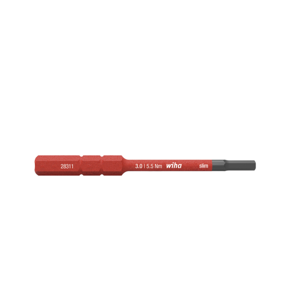 Wechselklinge slimBit VDESechskant 3x75mm Wiha Wechselklinge slimBit VDESechskant 3x75mm Wiha-Beschreibung lesen