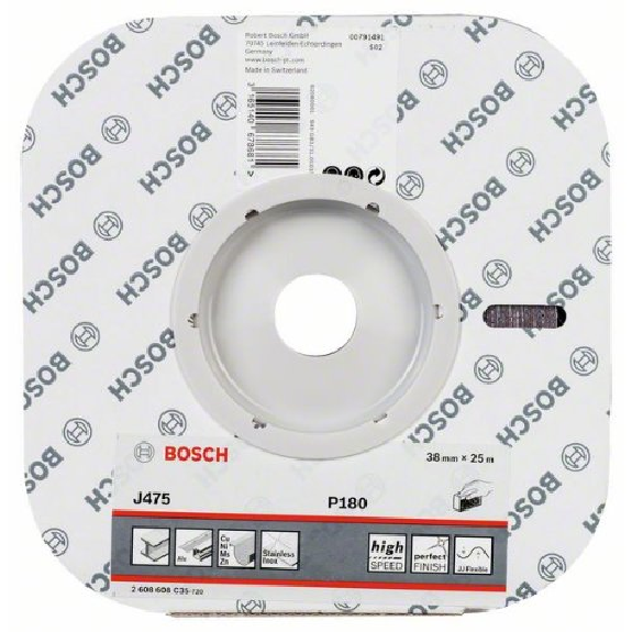 Schleifrolle J475 Best for Metal, Gewebeschleifrolle, 38 mm x 25 m, 180-Beschreibung lesen