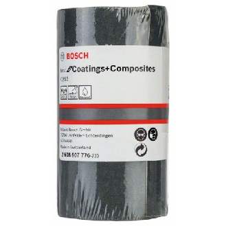 Schleifrolle C355, Papierschleifrolle - wasserfest, 93 mm, 5 m, 400-Beschreibung lesen