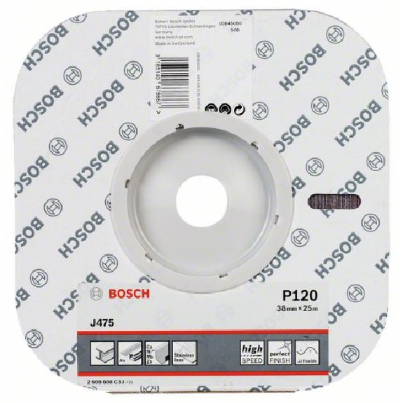 Schleifrolle J475 Best for Metal, Gewebeschleifrolle, 38 mm x 25 m, 120-Beschreibung lesen