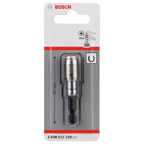 Universalhalter One-Click Funktion, 1/4", D 14 mm, L 60 mm, 1 Stück Universalhalter One-Click Funktion, 1/4", D 14 mm, L 60 mm, 1 Stück-Beschreibung lesen