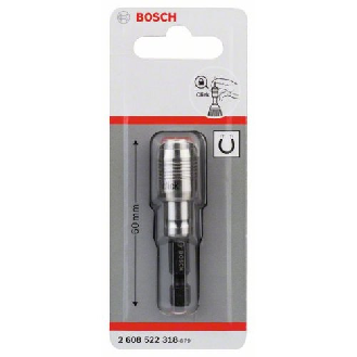 Universalhalter One-Click Funktion, 1/4", D 14 mm, L 60 mm, 1 Stück-Beschreibung lesen