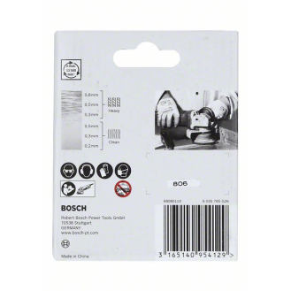 X-LOCK Topfbürste 75 mm, gezopfter Stahldraht 65 mm, 0,35 mm, X-LOCK-Beschreibung lesen