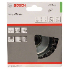 Topfbürste, Edelstahl, gezopfter Draht, 100 mm, 0,35 mm, 8500 U/ min, M14