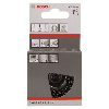 Topfbürste, Edelstahl, gewellter Draht, 50 mm, 0,3 mm, 4500 U/ min