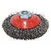 Kegelbürste Clean for Metal, gewellter Draht, 0,3 mm, 100 mm, 12500 U/min, M 14