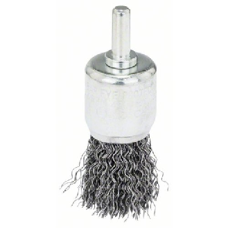 Pinselbürste für Bohrmaschinen, gewellter Draht, 25 mm-Beschreibung lesen