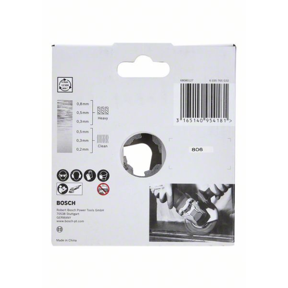 X-LOCK Scheibenbürste 115 mm, gewellter Stahldraht 115 mm, 0,3 mm, X-LOCK-Beschreibung lesen