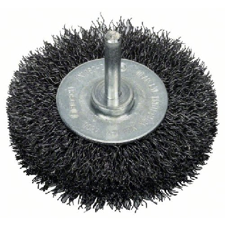 Scheibenbürste, Stahl, gewellter Draht, 75 mm, 0,3 mm, 16 mm, 4500 U/min-Beschreibung lesen