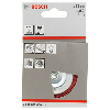 Scheibenbürste, Nylon mit Korund, 75 mm, 1 mm, 8 mm, 4500 U/ min Scheibenbürste, Nylon mit Korund, 75 mm, 1 mm, 8 mm, 4500 U/ min