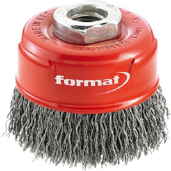 Format brosse coupe fil acier M1480mm Longlife ondulé-Leggi tutto