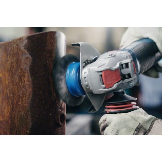X-LOCK Scheibenbürste 115 mm, gezopfter rostfreier Stahldraht 115 mm, 0,5 mm-Beschreibung lesen