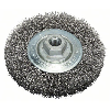 Scheibenbürste, Stahl, gewellter Draht, 115 mm, 0,3 mm, 11000 U/min, M 14 Scheibenbürste, Stahl, gewellter Draht, 115 mm, 0,3 mm, 11000 U/min, M 14