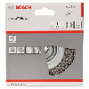 Scheibenbürste, Stahl, gewellter Draht, 115 mm, 0,3 mm, 11000 U/min, M 14 Scheibenbürste, Stahl, gewellter Draht, 115 mm, 0,3 mm, 11000 U/min, M 14