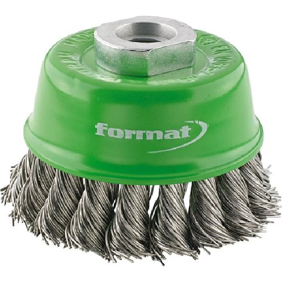 Topfbürste rostfrei M14 65x0,50mm gezopft Topfbürste rostfrei M14 65x0,50mm gezopft-Beschreibung lesen