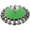 Kegelbürste rostfrei M14 115x0,50mm gezopft Kegelbürste rostfrei M14 115x0,50mm gezopft