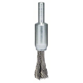 Pinselbürste, Edelstahl, gezopfter Draht, 0,35 mm, 10 mm, 4500 U/ min-Beschreibung lesen