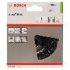 Topfbürste, Edelstahl, gewellter Draht, 100 mm, 0,3 mm, 8500 U/min, M14