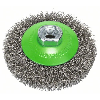 Kegelbürste Clean for Inox, gewellter Draht, 0,35 mm, 100 mm, 12500 U/min, M14