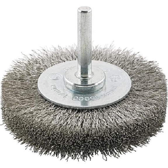 Rundbürste rostfrei 6mm 60mm gewellt Rundbürste rostfrei 6mm 60mm gewellt-Beschreibung lesen