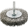 Rundbürste rostfrei 6mm 60mm gewellt Rundbürste rostfrei 6mm 60mm gewellt