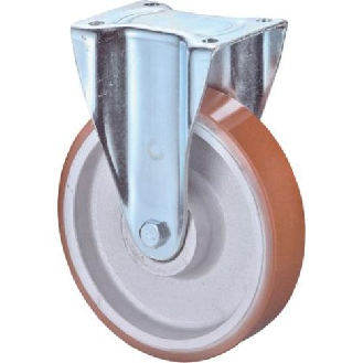 Bockrolle 150mm N110.C10 Platte,Polyure Guss,KL N110.C10.152-Beschreibung lesen