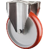Bockkrolle 80mm H110.B26 Platte,Polyure,ER,GL H110.B26.080 Bockkrolle 80mm H110.B26 Platte,Polyure,ER,GL H110.B26.080