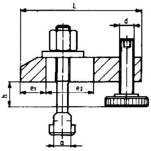 Spanneisen D6314V verstellbar 22/16-65mm-Beschreibung lesen