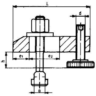 Spanneisen D6314V verstellbar 22/16-65mm-Beschreibung lesen