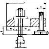 Spanneisen D6314V verstellbar 22/16-65mm