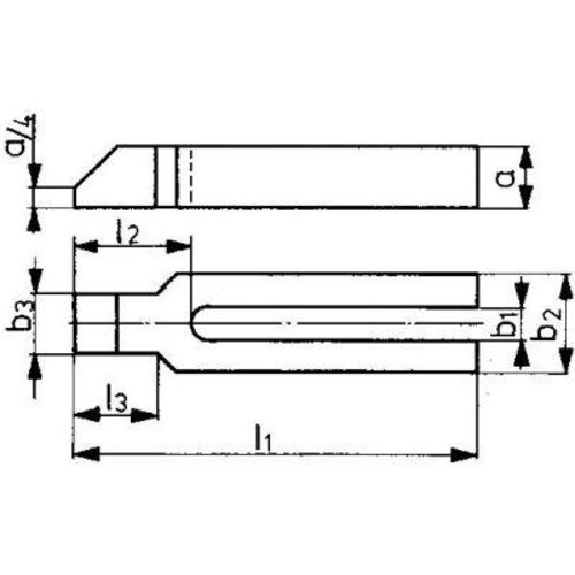 Spanneisen D6315GN 14X160mm Spanneisen D6315GN 14X160mm-Beschreibung lesen
