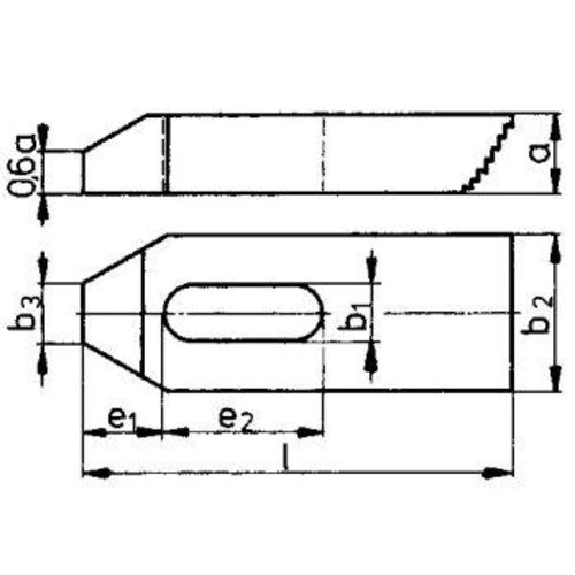 Spanneisen D6314Z 14x100mm Spanneisen D6314Z 14x100mm-Beschreibung lesen