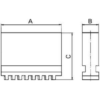 Drei-Backen-Satz DIN 6350 BL 100mm-Beschreibung lesen