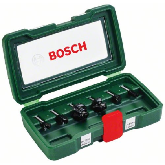 HM-Fräser-Set mit 6 mm Schaft, 6-teilig-Beschreibung lesen