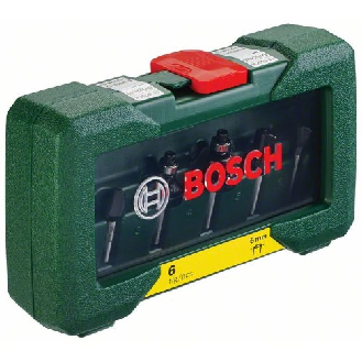 HM-Fräser-Set mit 6 mm Schaft, 6-teilig-Beschreibung lesen
