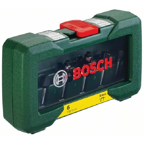 HM-Fräser-Set mit 6 mm Schaft, 6-teilig-Beschreibung lesen